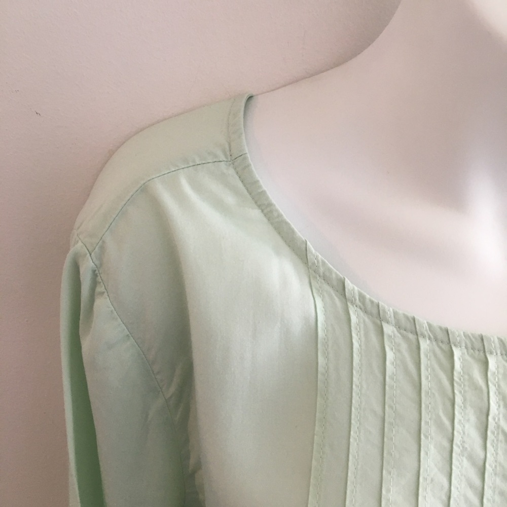 Old Navy | Mint Ruffle Blouse - Picture 4 of 8